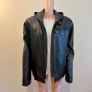 Levi’s Black Faux Leather Jacket